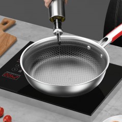 康巴赫（KBH）旗舰款三件套  炒锅32cm+煎锅24cm+汤蒸锅22cm LPB-T03B