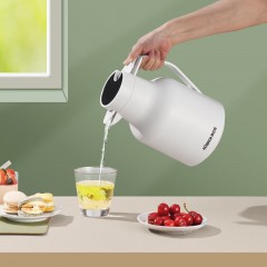 康巴赫（KBH）丹顶鹤智能红胆玻璃保温壶 1.5L KHA-H1.5LA