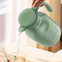 康巴赫（KBH）乐享系列保温壶 1600ml  白色 KH-H16B01