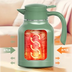 康巴赫（KBH）乐享系列保温壶 1600ml  白色 KH-H16B01