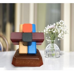 圣匠鲁班 六子联方 · 鲁班 10.6*10.6*13cm