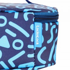 乐扣乐扣  莱茵灵动琥珀色长方形玻璃保鲜盒二件套 大长 1050ml  LCB236FU