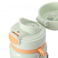 乐扣乐扣 趣饮双盖保温杯（绿色） 500mL LHC6820FU