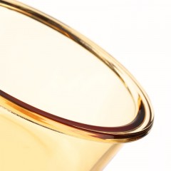 乐扣乐扣 琥珀色玻璃保鲜盒四件套 小圆400ml 中圆650ml 中长680ml LCB229FU