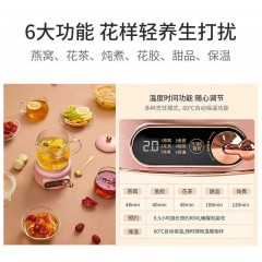 乐扣乐扣 电炖杯  500mL EJC325PIK(粉色)/EJC325WHT(白色)