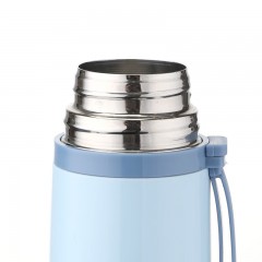 乐扣乐扣 炫彩提手保温杯（渐蓝）  350mL LHC6790FU