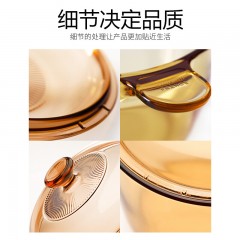 康宁 VISIONS晶彩系列透明锅深锅 3.5L VS-35-E-LCL/LN/ZK