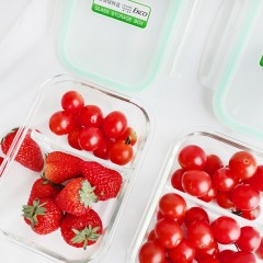 康宁 EKCO玻璃保鲜盒 650ML/740ML  EK-BXH-PG-02-KZ