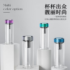 万象 钛银抗菌单层玻璃杯 480ml TU27