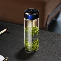 万象 钛银抗菌单层玻璃杯 400ml TU36