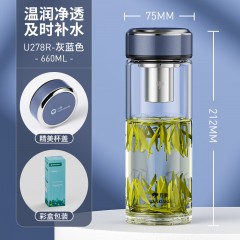 万象 单层玻璃杯 660ml U278R