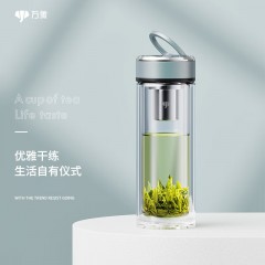 万象 双层玻璃杯 370ml   V330RL
