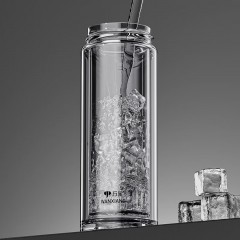 万象 双层玻璃杯 370ml  V148RL