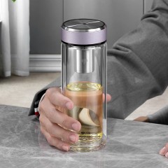 万象 双层玻璃杯 370ml  V336RL