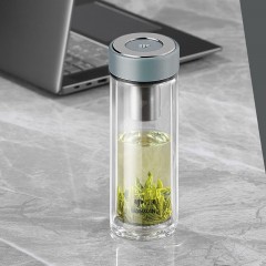 万象 双层玻璃杯 370ml  V383RL