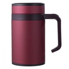 万象  不锈钢真空保温办公杯 500ml  S26L