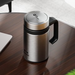 万象  不锈钢真空保温办公杯 500ml  S28