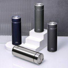 万象  不锈钢真空保温杯 400ml  H60L