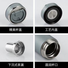 万象  不锈钢真空保温杯 550ml A28SL