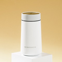 万象  不锈钢真空保温杯 320ml   F38