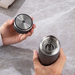 万象  不锈钢真空保温杯 430ml   H125SL