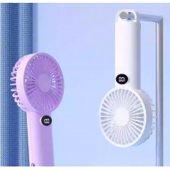 驰曼通 登山扣数显手持风扇 1200mah