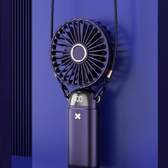 驰曼通 手持香薰折叠挂脖风扇（送香薰片） 5W