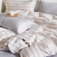 大嘴猴 全棉四件套 200×230cm  PFFCS230072U(旋转木马)/PFFCS230072U(午后奶茶)