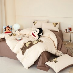 大嘴猴 大版绣全棉套件 200x230cm  PFFCS241216U