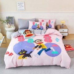 大嘴猴 全棉彩绘套件  200ｘ230cm PFFCS240432U(趣味)/PFFCS240433U(浮光)