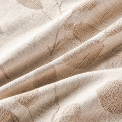 大嘴猴  原麻提花套件 200×230cm  PFFCS250026U(麻-原色)/PFFCS250025U(麻-灰色)