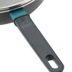 双立人  ZWILLING Now Marble加高多用不粘深煎锅附小号硅胶铲  24cm  ZW-NS102