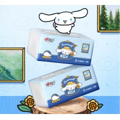 心相印  云感100抽20包三层立体压花塑装面巾纸三丽鸥联名款 DT17100