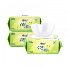心相印  卫生系列80片装湿巾（经典茶香） XCG080（单包）