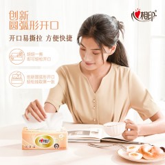 心相印  金装金典100抽三层塑装纸面巾20包装  DT58100（箱装）