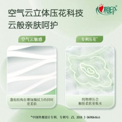 心相印  云感88抽16包装三层立体压花塑装纸（M码） DT18098（箱装）