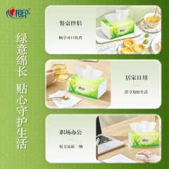 心相印  茶语精选100抽24包三层塑装面巾纸（M码）  DT9100（箱装）