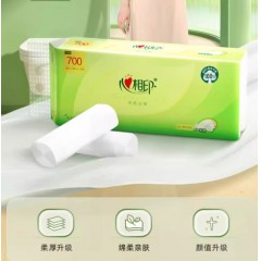 心相印  茶语丝享系列70克10粒装四层无芯卷纸*4提  4RW710（提装）