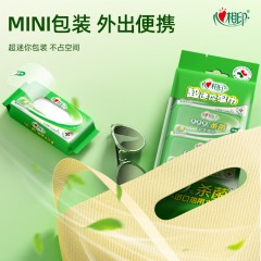 心相印  湿巾杀菌卫生系列迷你型7片*8包*3提  3XCA007+P1（提装）