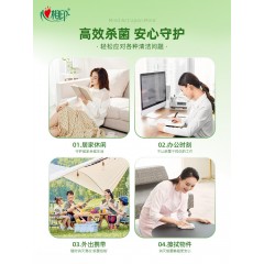 心相印   湿巾杀菌卫生系列带盖抽取 80抽装*3  3XCA080（包装）