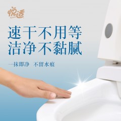 悦适  速溶马桶清洁湿巾20片*3包组套    3J020（包装）