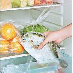 悦适  背心式保鲜袋中号100只  DJBD100(单卷)