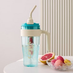 咖世家 多巴胺冰霸 吸管杯  1100ml  HC03JPS-08-L