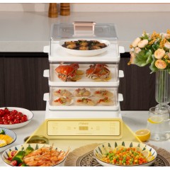 米贝丽 多功能电蒸锅 800W  M-2201