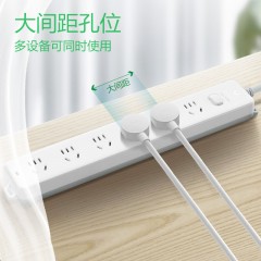 公牛  新国标过载保护插座 3米 GN-107