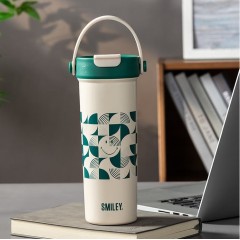 笑脸 漫游都市轻暖杯 600mL SY-HBW6002