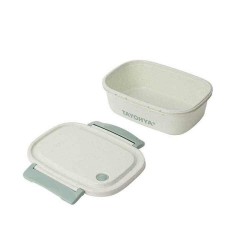 多样屋 Nature 麦秸秆纤维便当盒三件套 570mL TA21-0019BP