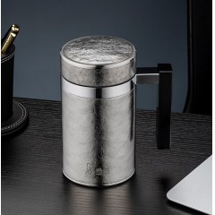 希诺 纯钛办公保温杯 520ml XN-T361