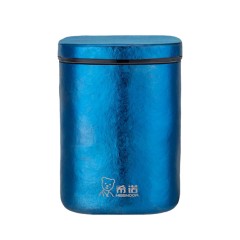 希诺 纯钛茶叶罐 240ml XN-T107