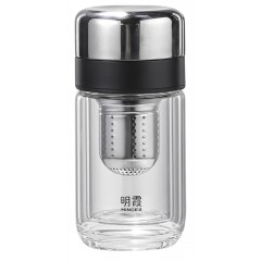 明霞  双层玻璃杯  200ML MX3585-ST200